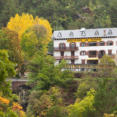 Hostal Les Fonts Castellar De N'Hug Εξωτερικό φωτογραφία